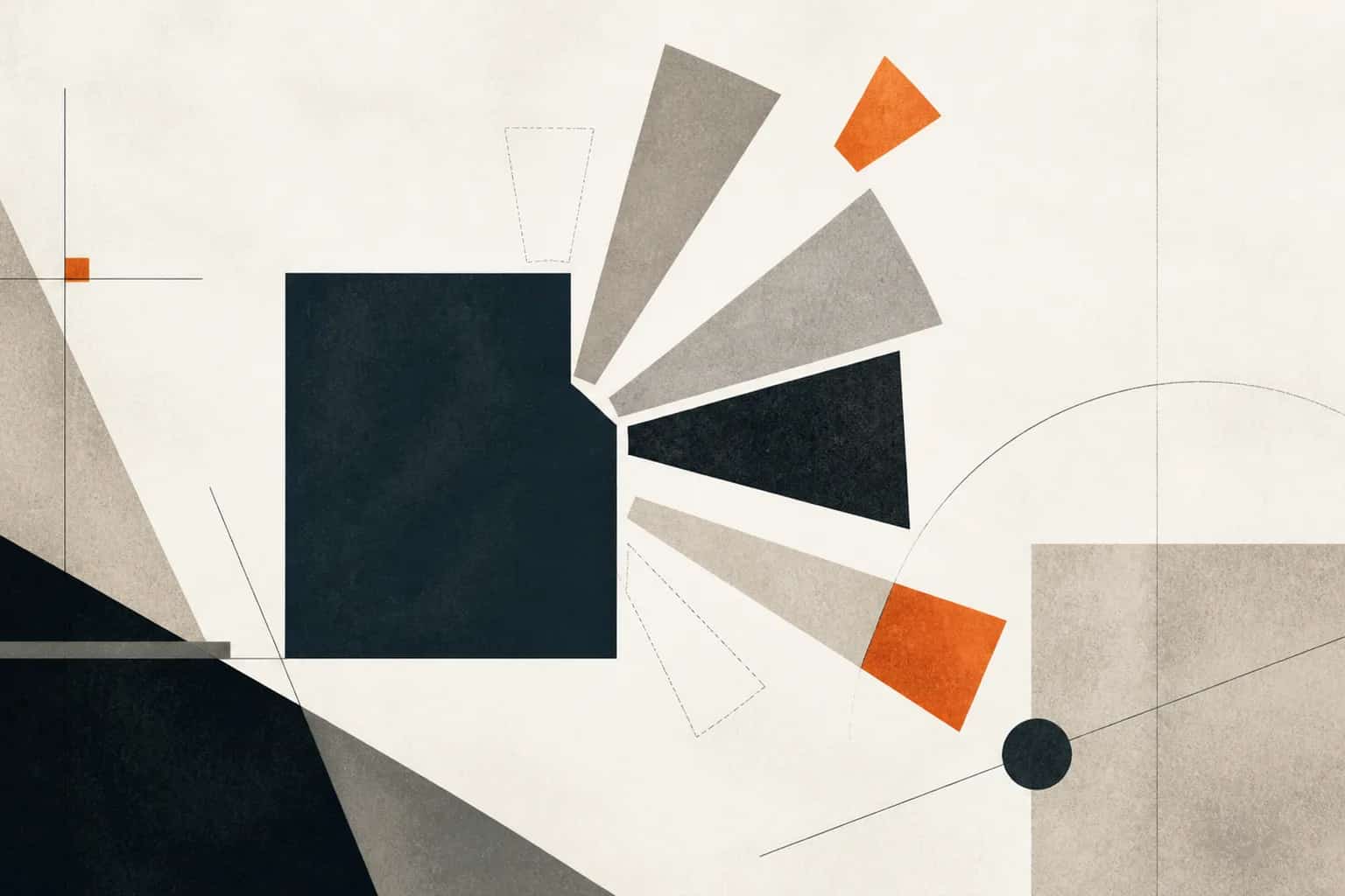 Abstract editorial artwork for "Adjusted EBITDA: Formula, Add-Backs and Valuation Risks"