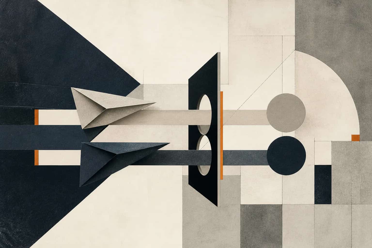 Abstract editorial artwork for "Convertible Notes vs SAFEs: Key Terms, Conversion and Founder Risks"