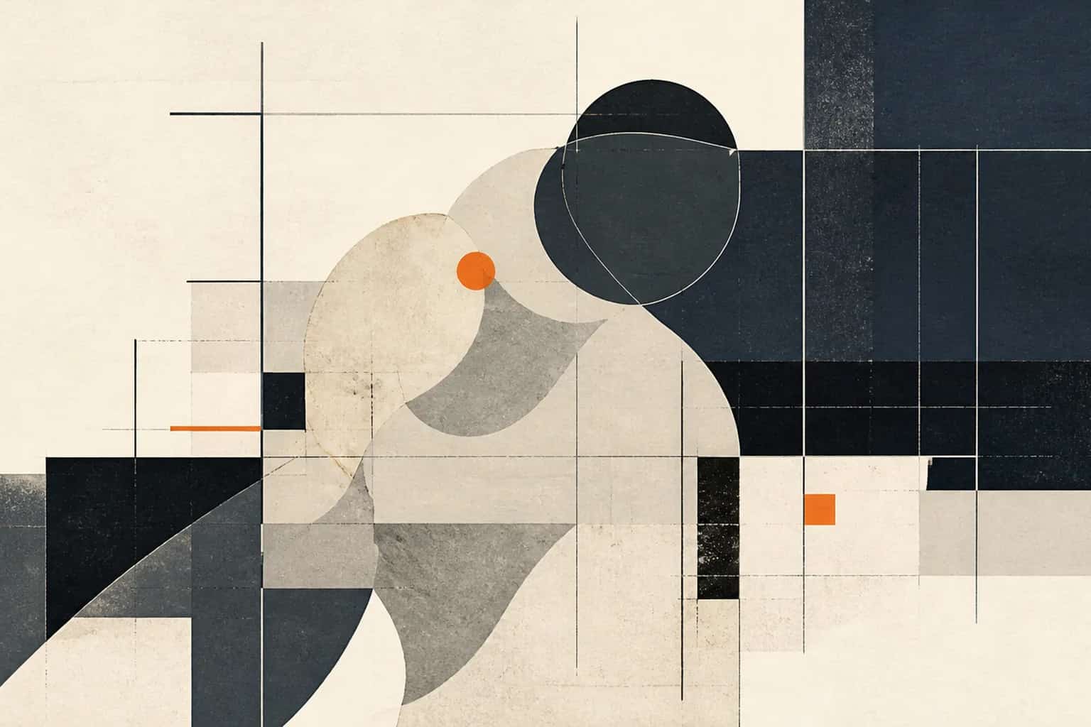 Abstract editorial artwork for "Non-Financial Considerations in M&A Due Diligence"
