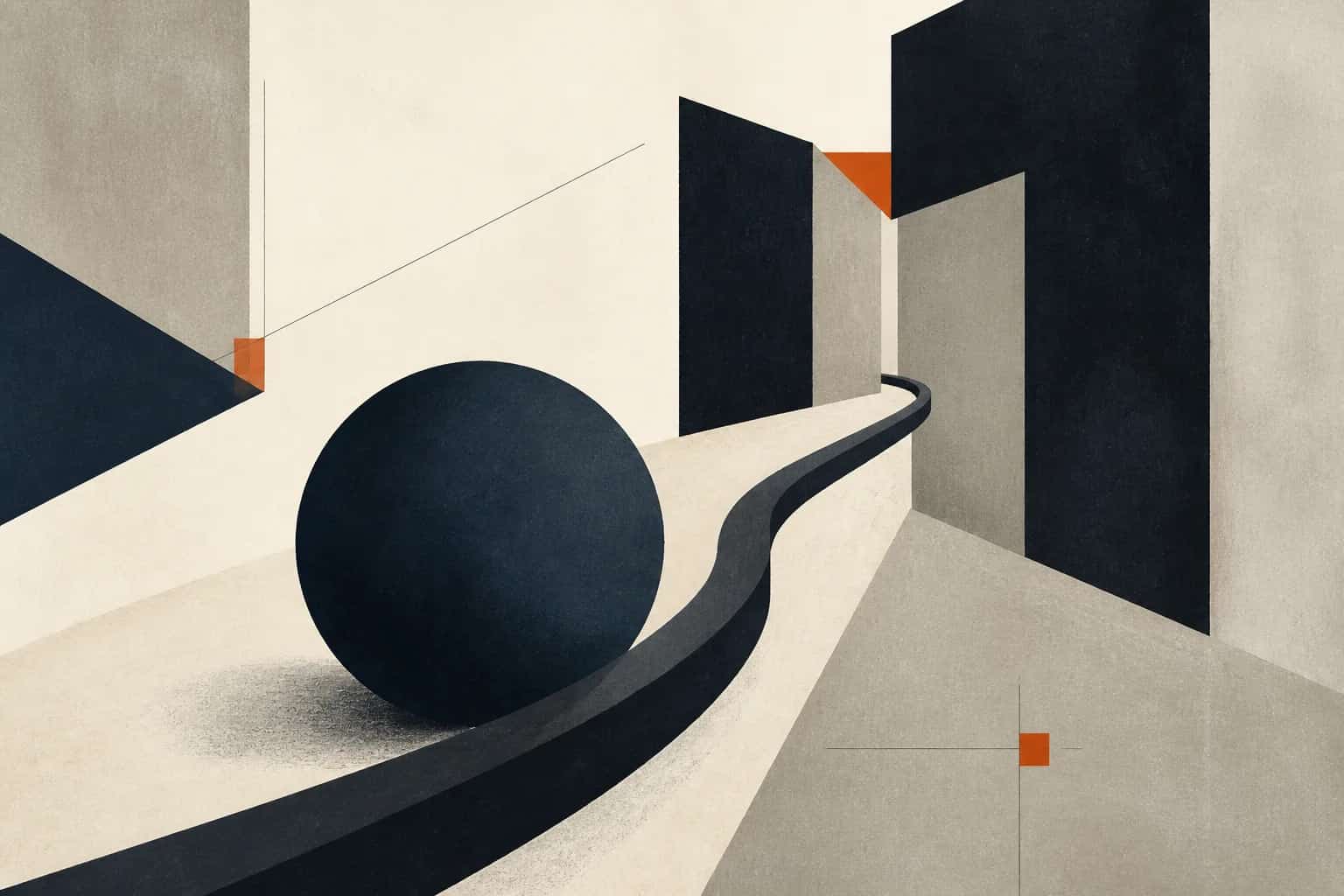 Abstract editorial artwork for "What Does an M&A Advisor Do, and Do You Need One?"