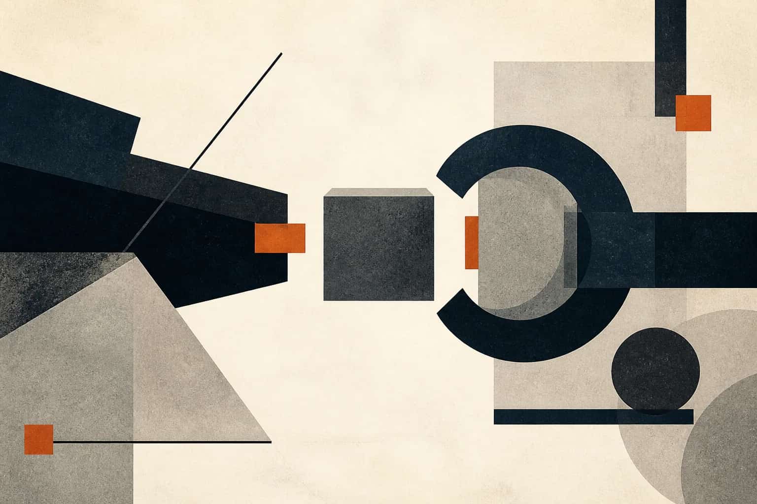 Abstract editorial artwork for "Strategic vs Financial Buyers in M&A: Seller Comparison Guide"