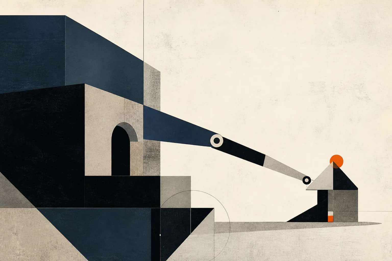 Abstract editorial artwork for "Corporate Venturing: Models, Governance and How to Create Growth"