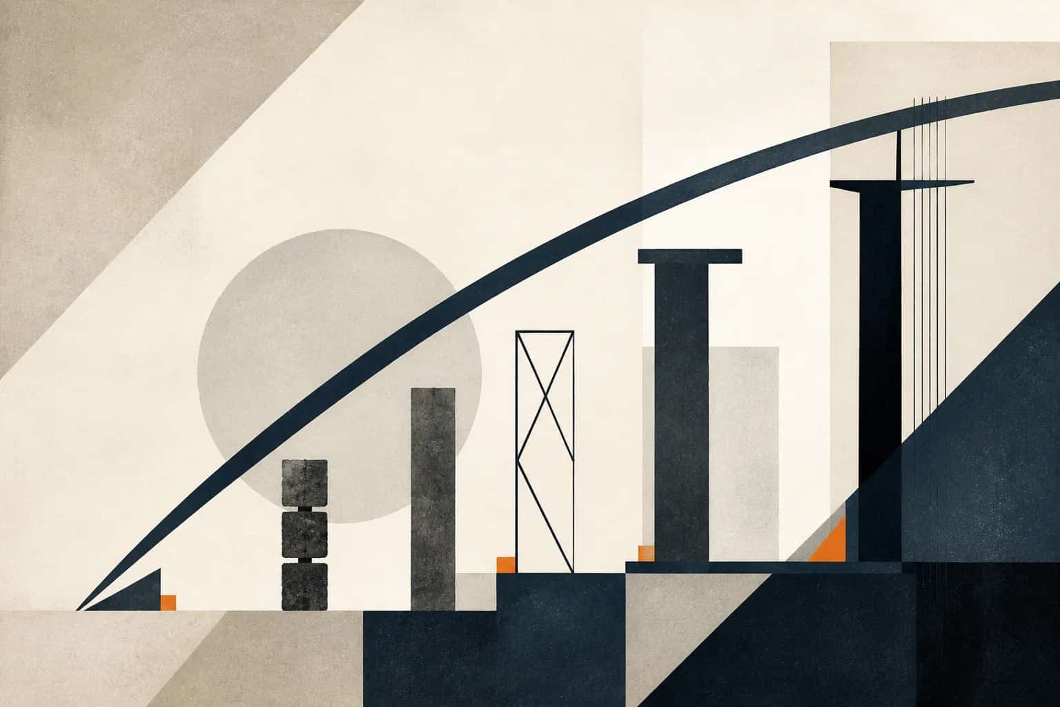 Abstract editorial artwork for "Elder Care Models: How Aging Populations Are Changing Care Delivery"